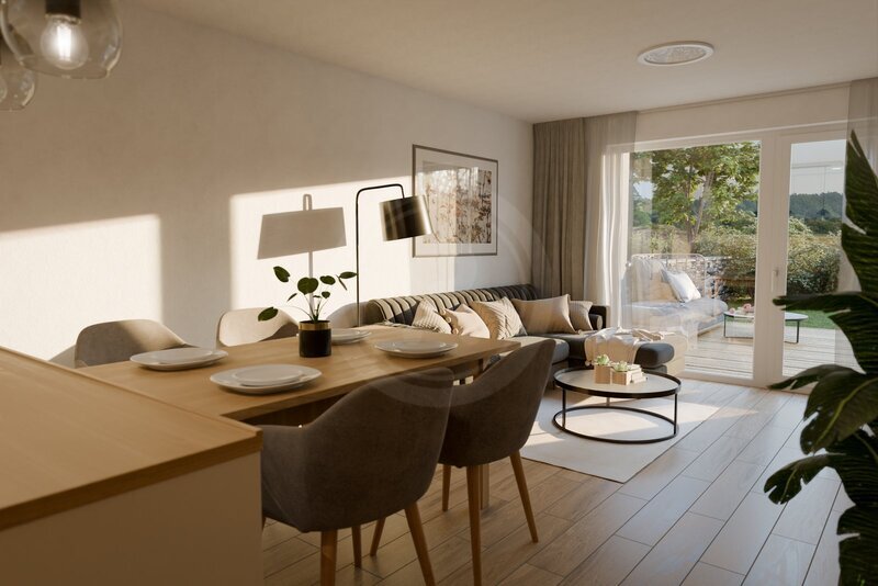 PRODEJ NOVÉHO BYTU 3+KK S TERASOU, ŠROUBÁRENSKÁ, ČB